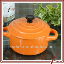 colored glaze ceramic stockpot cooker